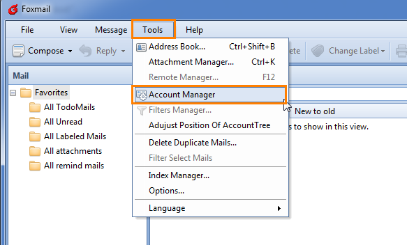 convert foxmail to outlook